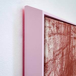 Untitled 28/25 & 29/25 by Toni Vallance  Image: Untitled 28/25 corner/neon reflection detail