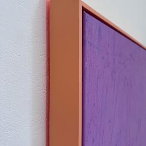 Untitled 30/25 & 31/25 by Toni Vallance  Image: Untitled 31/25 corner/neon reflection detail