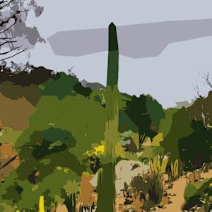 Amazing Cactus at UCB Botanical Garden by Marni Rothman 