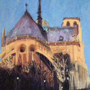 Notre Dame Dawn by Anne Emerson