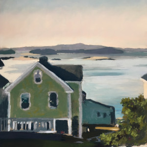 Dawn over Stonington by Anne Emerson