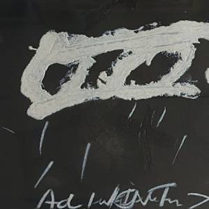 Forma Blanca by Antoni Tàpies 