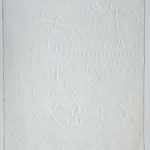 Variations sur un Thème Musical 18 by Antoni Tàpies 