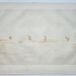 Quatre Franges by Antoni Tàpies 