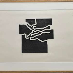 Beltza IV by Eduardo Chillida 