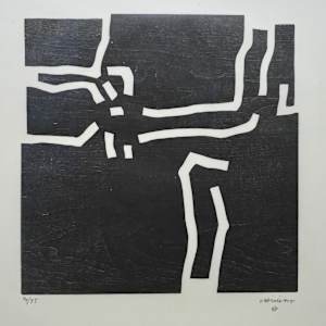 Beltza I by Eduardo Chillida 