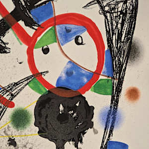 Colombine à la Fenêtre by Joan Miró 