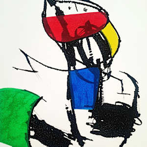 Chanteur des rues III by Joan Miró, Image 5.