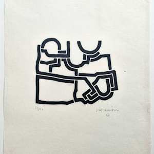 'Más Allá' X by Eduardo Chillida