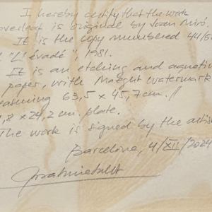 L'Évadé by Joan Miró, Image 3.