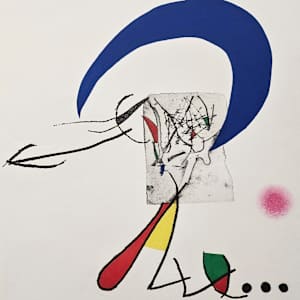 Le Vitrier Lunaire by Joan Miró, Image 1.