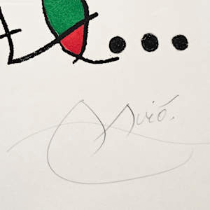 Le Vitrier Lunaire by Joan Miró, Image 2.