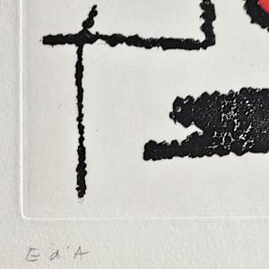 El Sobreviviente visita los pájaros by Joan Miró, Image 1.