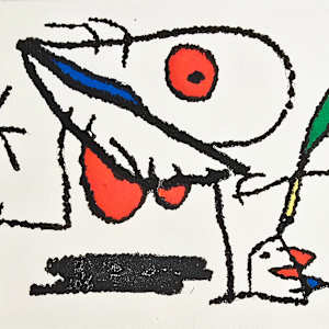 El Sobreviviente visita los pájaros by Joan Miró, Image 6.
