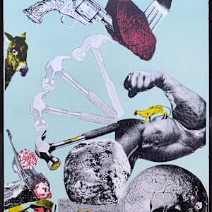 Il Círculo de Piedra by Gudmundur Erró, Image 1.