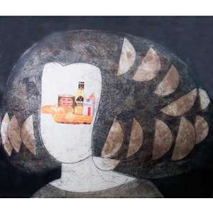 Cabeza by Manolo Valdés