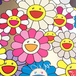 Acupuncture / Flowers (Chekers) by Takashi Murakami 