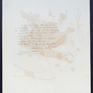 Inauguration of the Fundació Joan Miró, Barcelona by Joan Miró, Image 3.