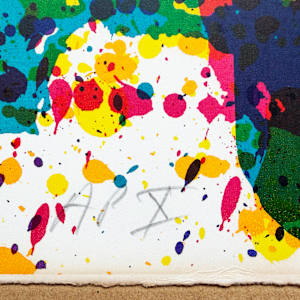 Five Coral Screen by Sam Francis, Image 4.