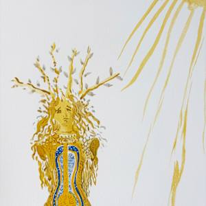 Barometer Woman (Time) by Salvador Dalí, Image 13.