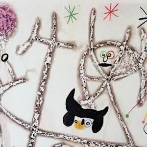 Les Forestiers (bistre) by Joan Miró (Sin Certificar), Image 6.