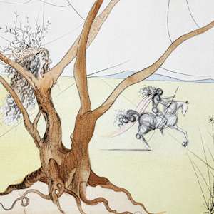 'Asher' (Aser) - 'Twelve Tribes of Israel' by Salvador Dalí, Image 9.