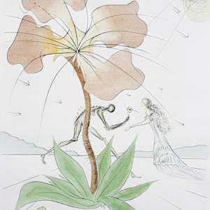 'Reuben' (Ruben) - 'Twelve Tribes of Israel' by Salvador Dalí, Image 13.