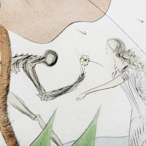 'Reuben' (Ruben) - 'Twelve Tribes of Israel' by Salvador Dalí, Image 15.