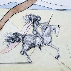 'Asher' (Aser) - 'Twelve Tribes of Israel' by Salvador Dalí, Image 7.