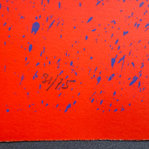 L'Eintraineuse-Rouge by Joan Miró (Sin Certificar), Image 2.