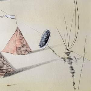 'Gad' - 'Twelve Tribes of Israel' by Salvador Dalí 