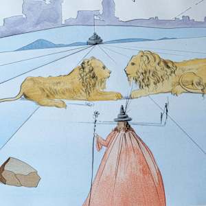 'Juda' (Judah) - 'Twelve Tribes of Israel' by Salvador Dalí 