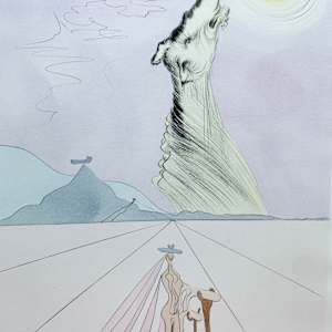 'Benjamin' - 'Twelve Tribes of Israel' by Salvador Dalí 