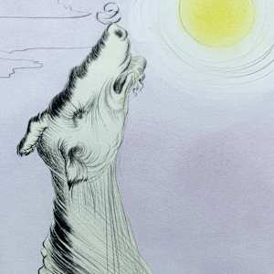 'Benjamin' - 'Twelve Tribes of Israel' by Salvador Dalí 