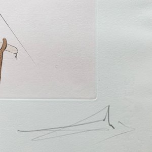 'Benjamin' - 'Twelve Tribes of Israel' by Salvador Dalí 