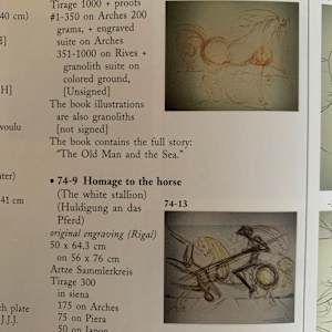 Homage to the Horse (The White Stallion) by Salvador Dalí, Image 5.