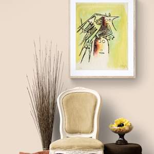 Elle, Casque by Wifredo Lam 