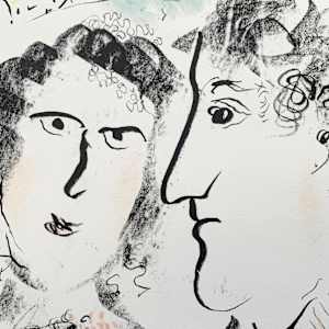 Engagement at the Circus by Marc Chagall 