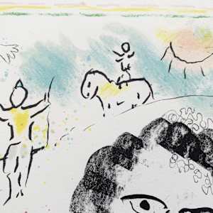 Engagement at the Circus by Marc Chagall 