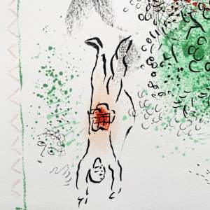 Engagement at the Circus by Marc Chagall 