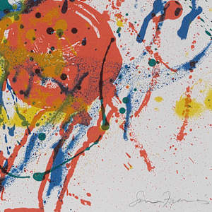 For Thirteen by Sam Francis 