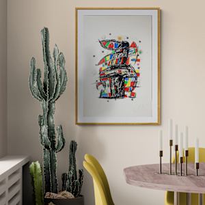 Arlequin Tourneur by Joan Miró 