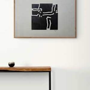 Beltza I by Eduardo Chillida 