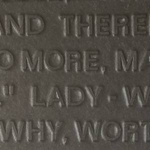 Lady Macbeth by Jaume Plensa 