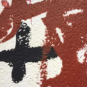 Variació 2 by Antoni Tàpies 