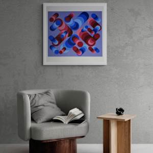 Stridim by Victor Vasarely 