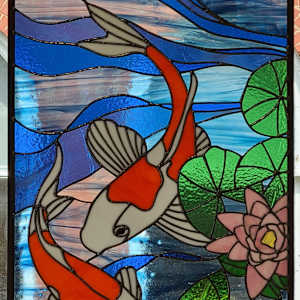 Koi Pond by Wendling Glass Creations