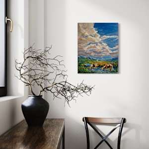 Valley Horses by Charles "Cole" Hibbeln 