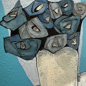 Blue Roses by Young Kim 