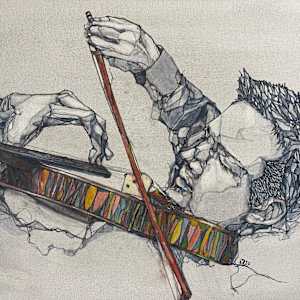 A Violinist by Young Kim 